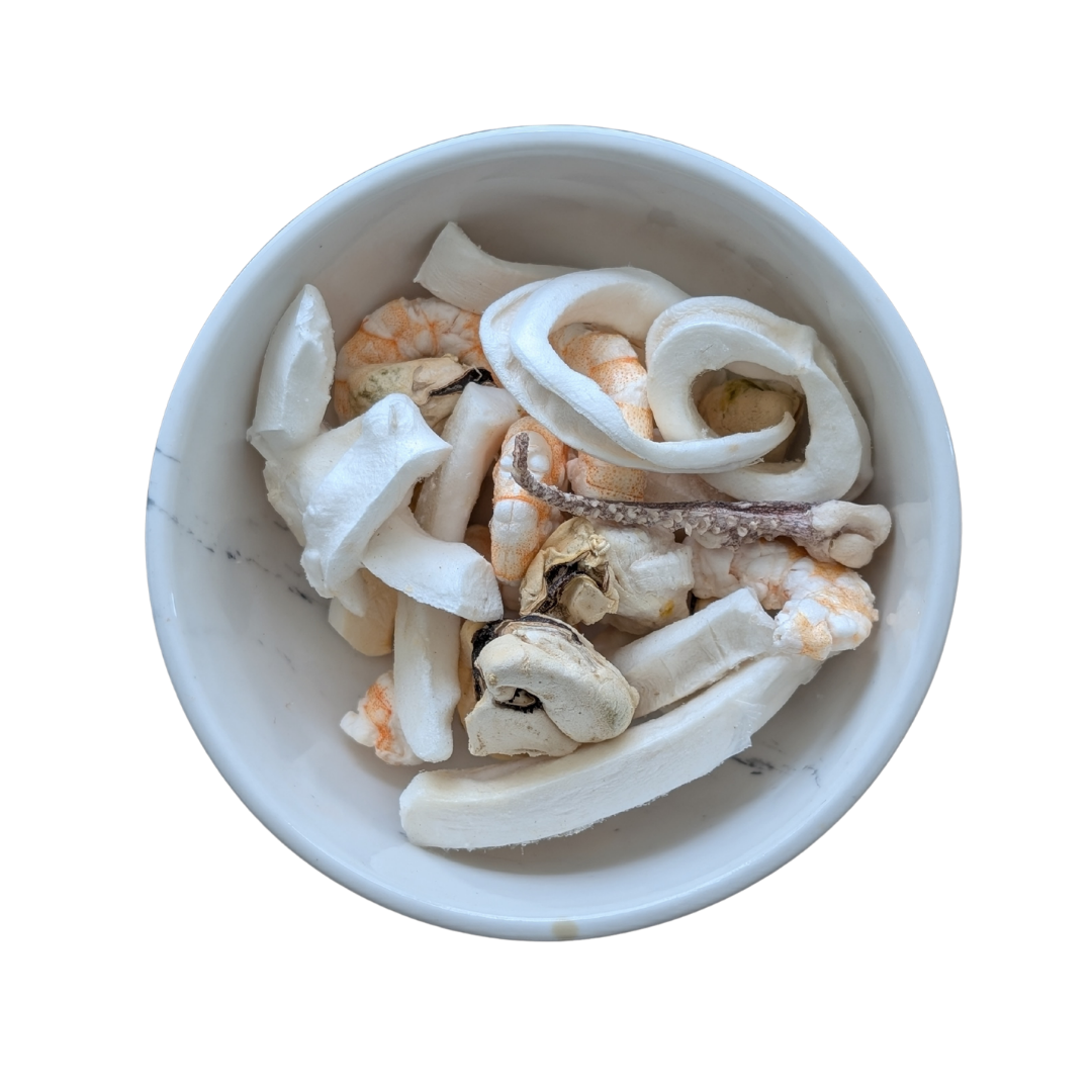 Freeze Dried Seafood Medley