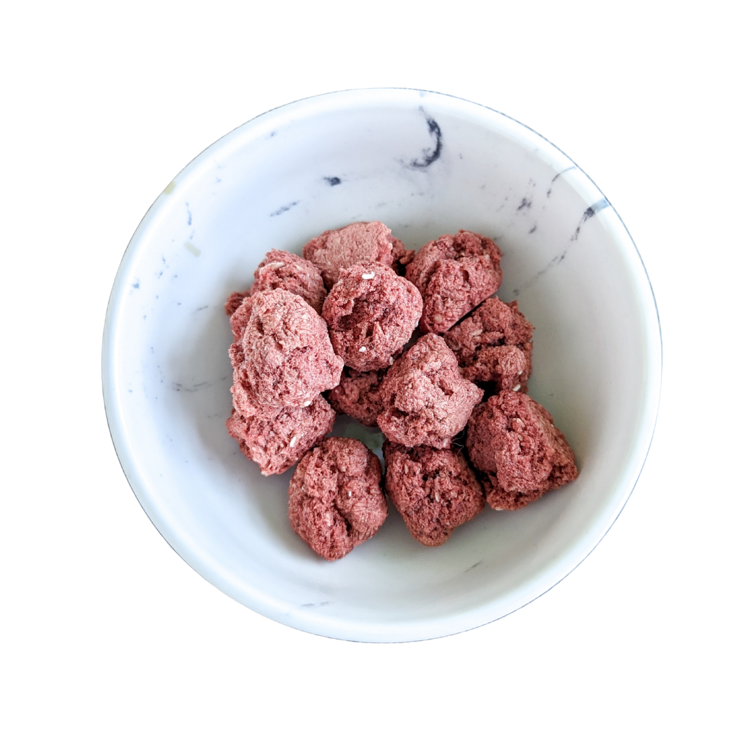 Freeze Dried Bison Meatballs
